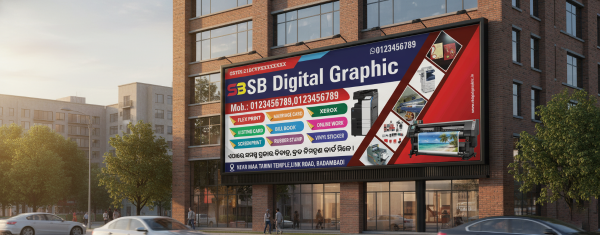 thumbnail SB Digital Graphic banner design PSD template